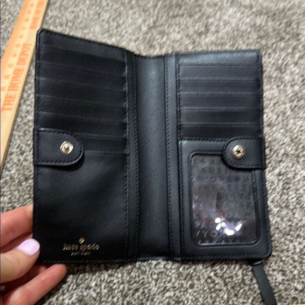 Kate Spade New York Wallet Groove Street Stacy stripe leather continental. - Picture 6 of 7